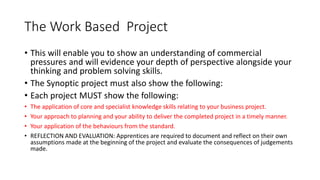 CMI End Point Assessment Presentation | PPTX