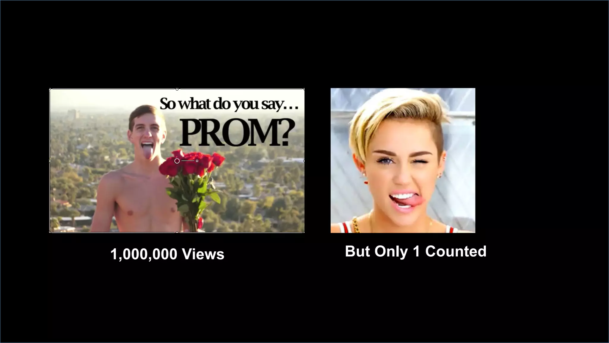 1,000,000 Views But Only 1 Counted
 