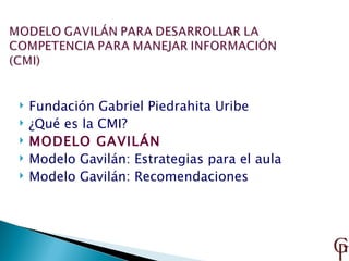 Cmi modelo gavilan