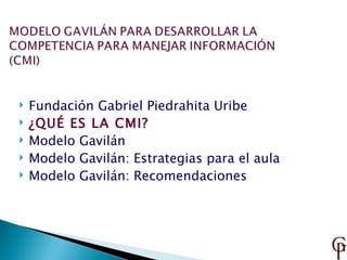 Cmi modelo gavilan