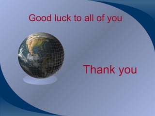 Good luck to all of you




                                         Thank you


CA K. Raghu, Central Council Member, Institute of Chartered Accountants of India
 