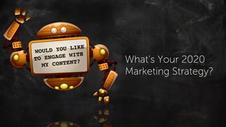 Content Marketing Strategic Workshop Presentation