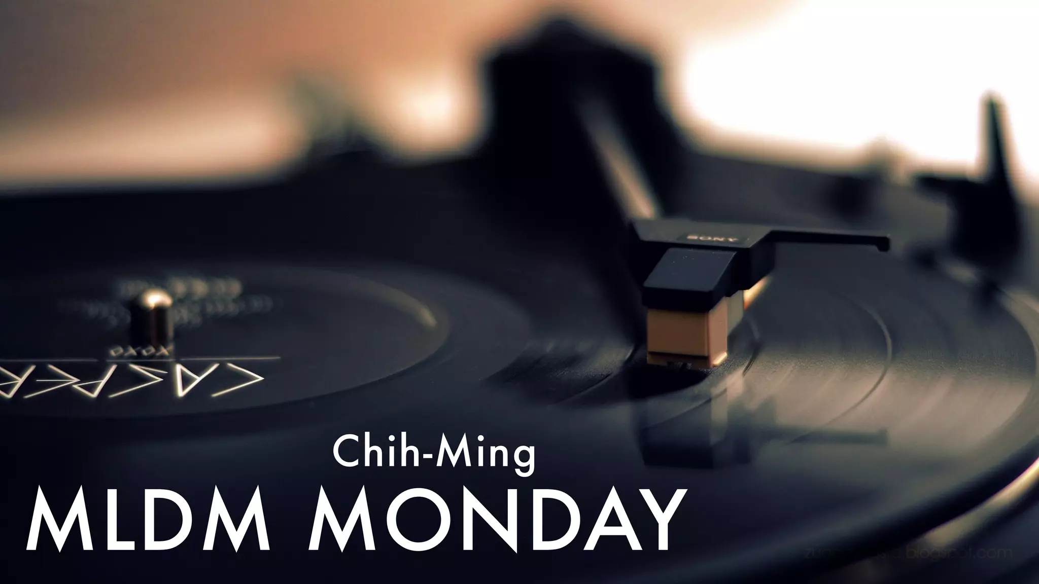MLDM MONDAY
Chih-Ming
 