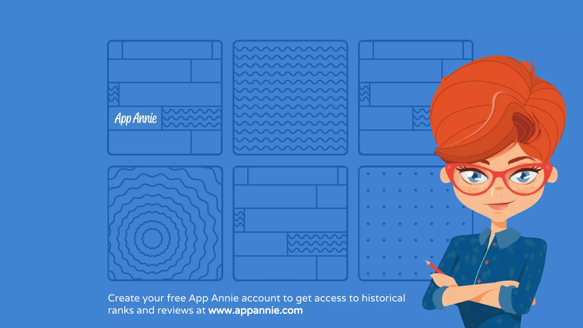 Create your free App Annie account to get access to historical
ranks and reviews at www.appannie.com
 