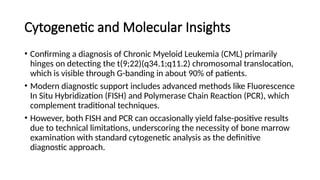 Fish Analysis Cll Chronic myelogenous Leukemia and cll (1).pptx