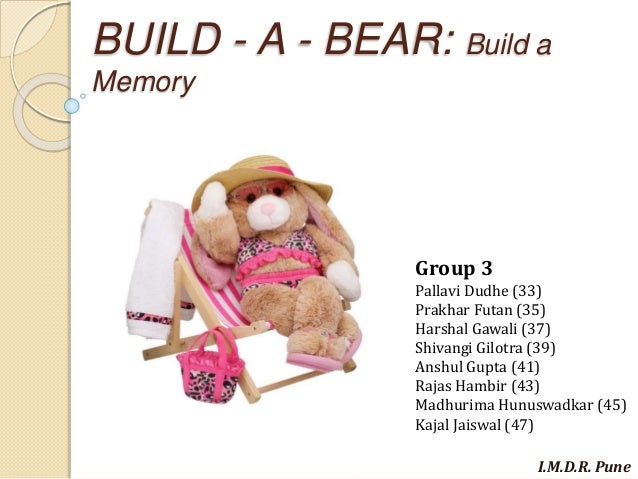 build a bear build a memory