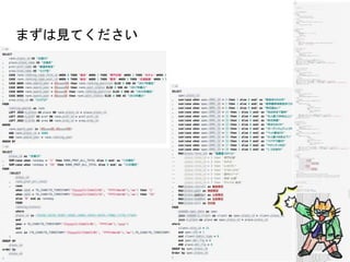 まずは見てください
 