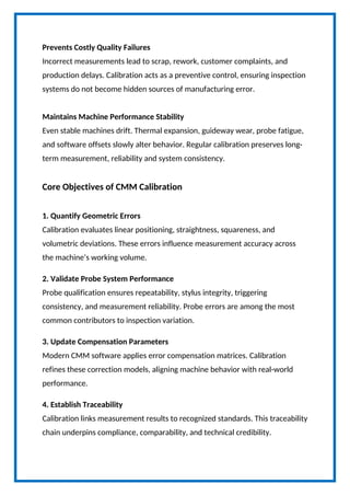 CMM Calibration Process Explained Techniques and Quality Control ...