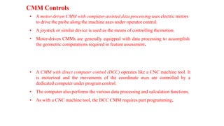 Coordinate Measuring Machine (CMM) | PDF