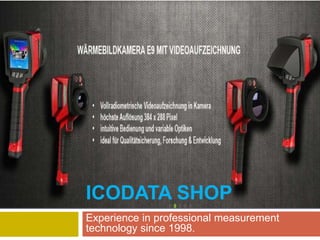 ICODATA SHOP
Experience in professional measurement
technology since 1998.
 