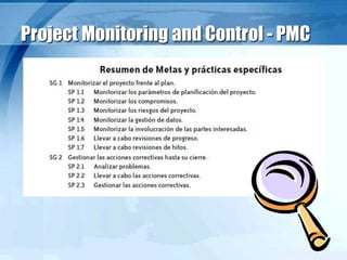 Project Monitoring and Control - PMC
 