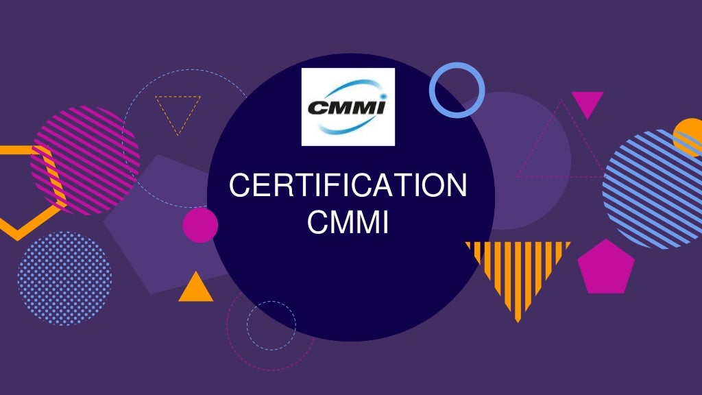 CMMI Certification Level 1 5 