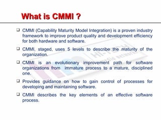 A Simple Introduction To CMMI For Beginer | PPT