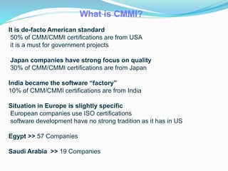 Introduction to CMMI-DEV v1.3 - Day 1 | PPSX