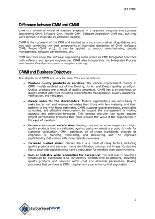 Cmmi tutorial | PDF