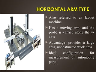 CMM ppt for mechanical engineering ( CMM) | PPTX