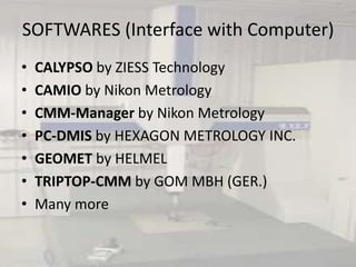 Cmm softwares | PPTX