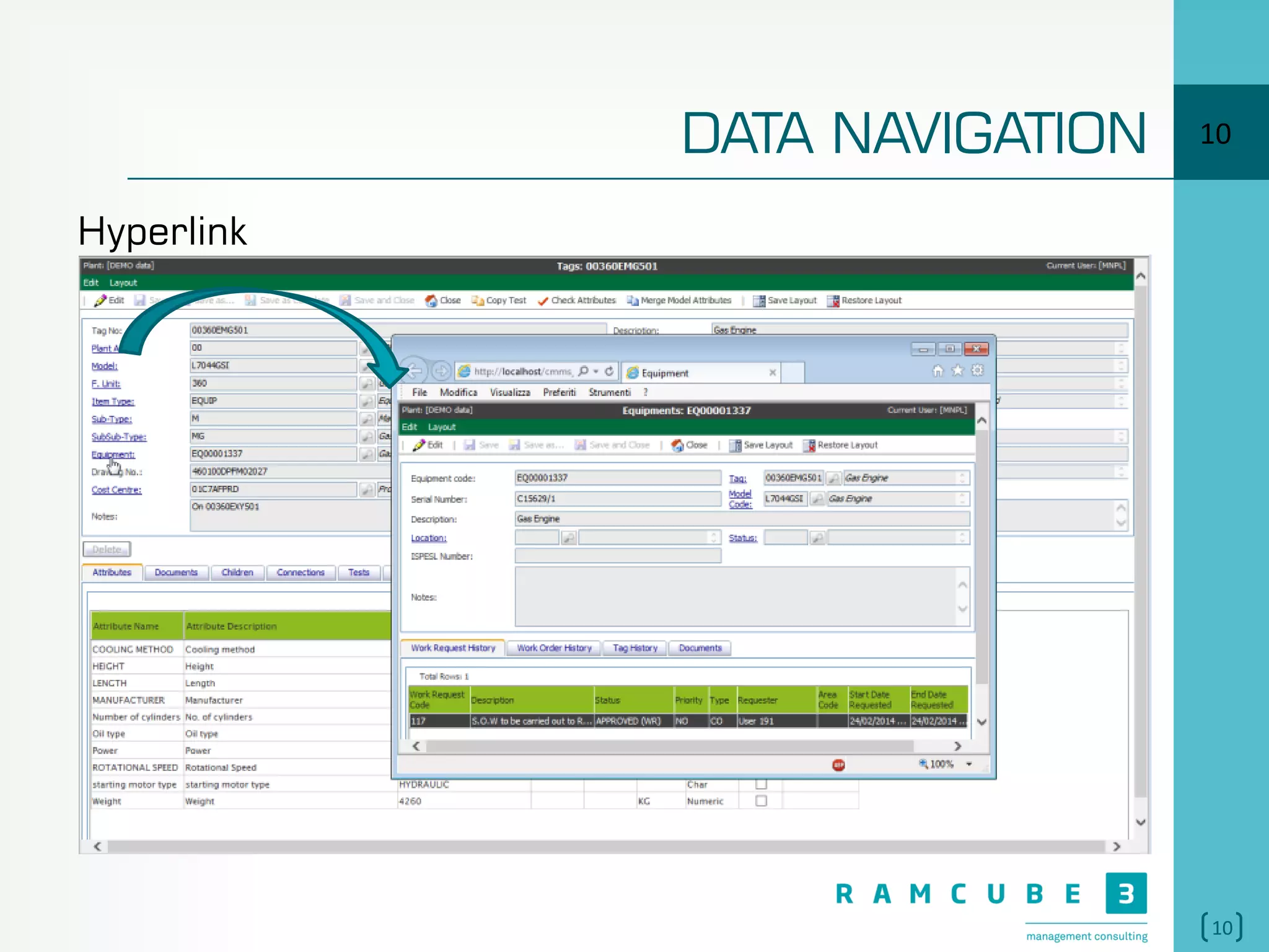 10
DATA NAVIGATION 10
Hyperlink
 