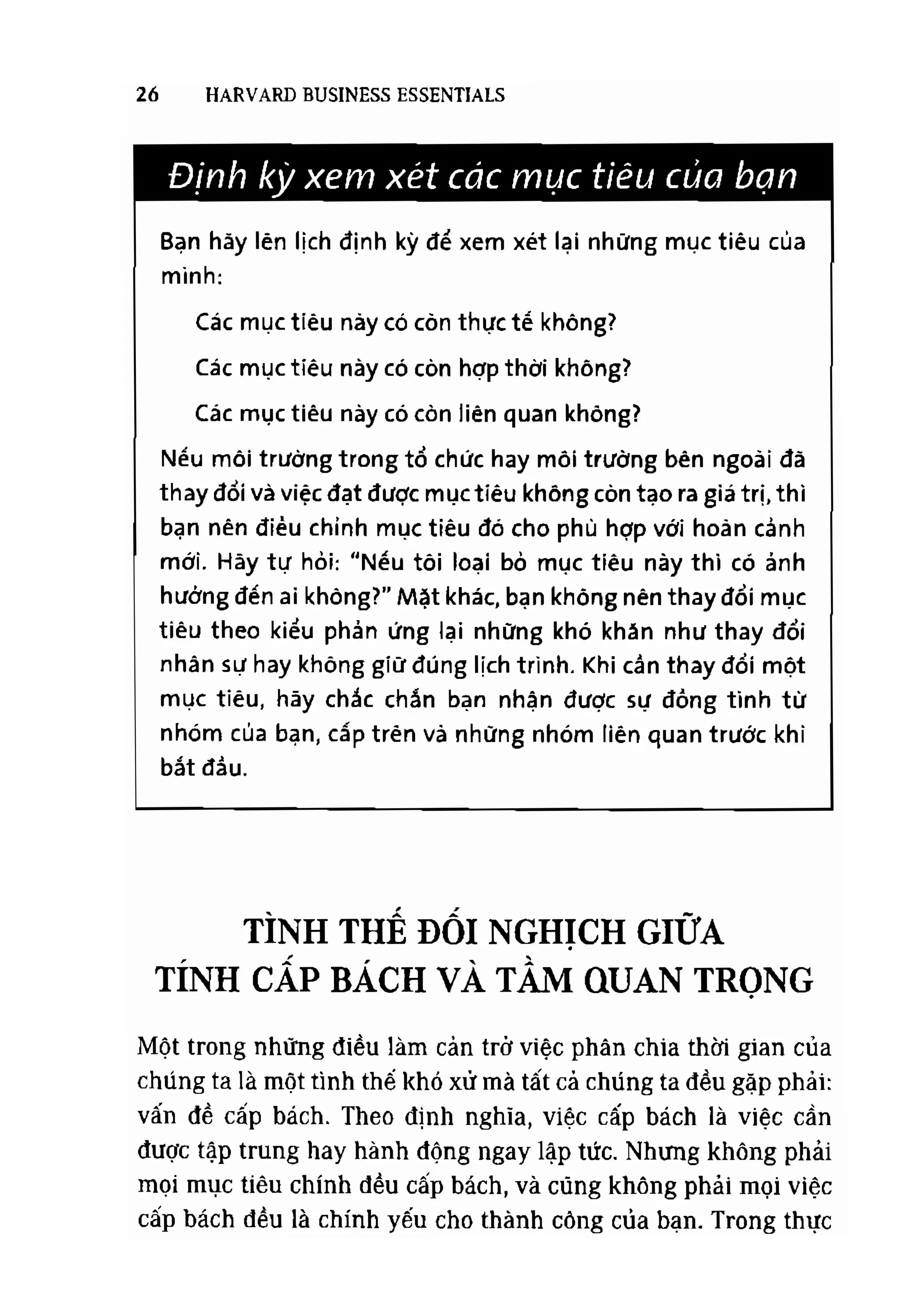 Cẩm nang kinh doanh harvard   quản lý thời gian