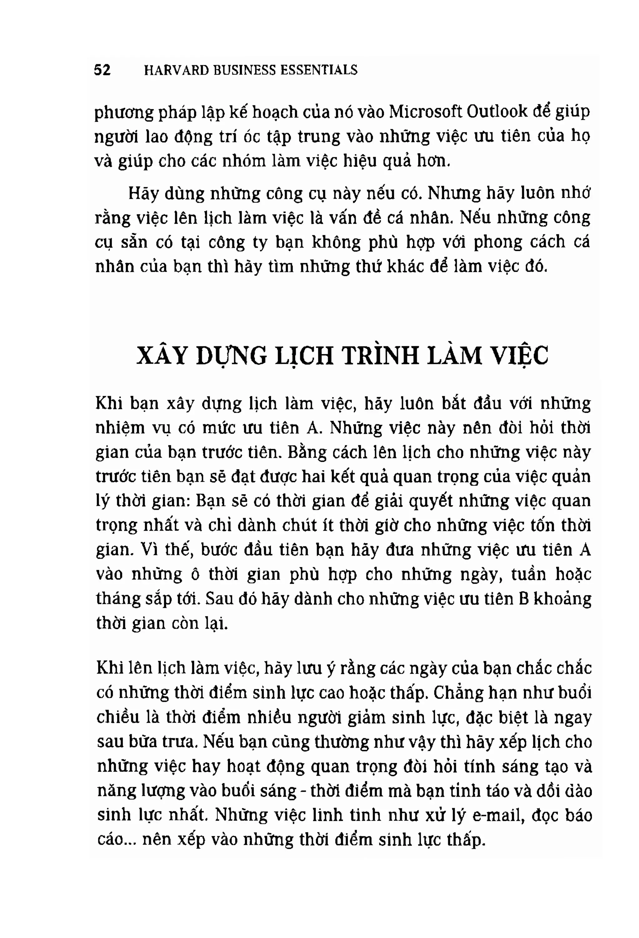 Cẩm nang kinh doanh harvard   quản lý thời gian
