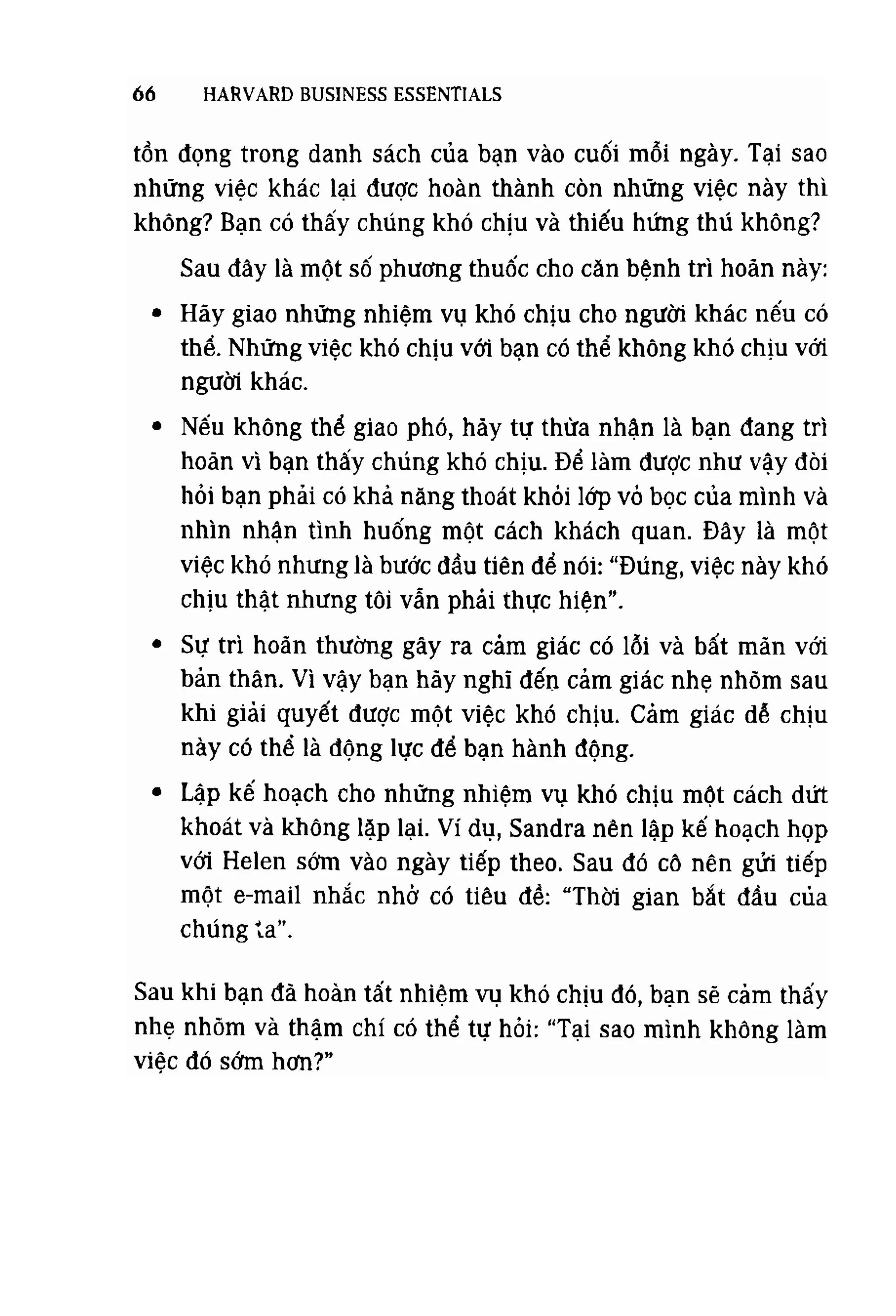 Cẩm nang kinh doanh harvard   quản lý thời gian