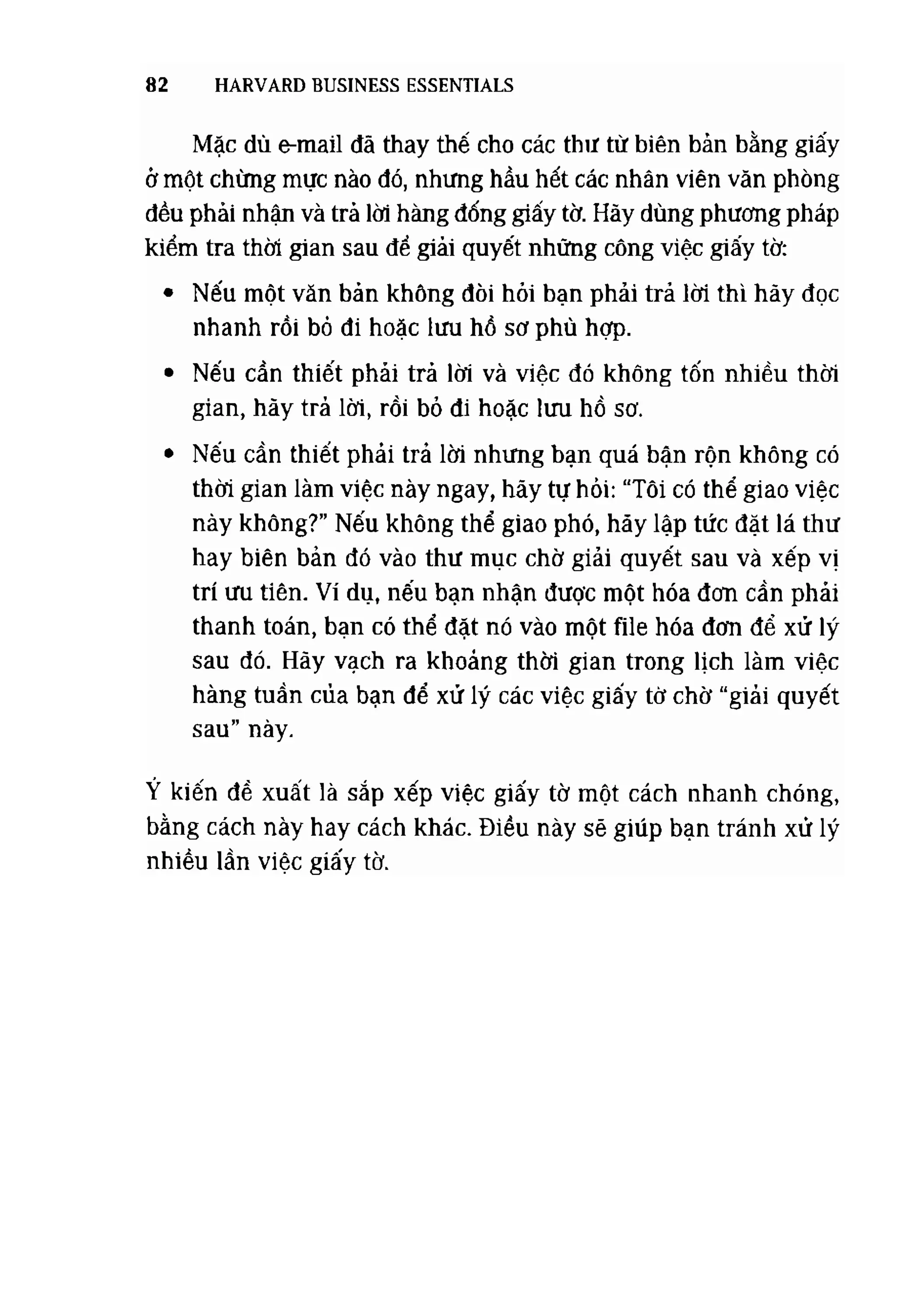 Cẩm nang kinh doanh harvard   quản lý thời gian