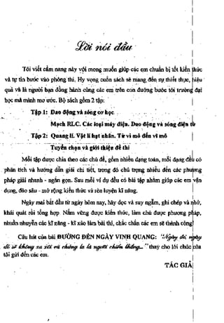 Cẩm nang ôn luyện thi đại học môn vật lý - Nguyễn Anh Vinh
