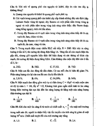 Cẩm nang ôn luyện thi đại học môn vật lý - Nguyễn Anh Vinh