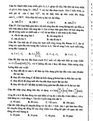 Cẩm nang ôn luyện thi đại học môn vật lý - Nguyễn Anh Vinh