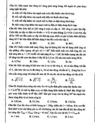 Cẩm nang ôn luyện thi đại học môn vật lý - Nguyễn Anh Vinh