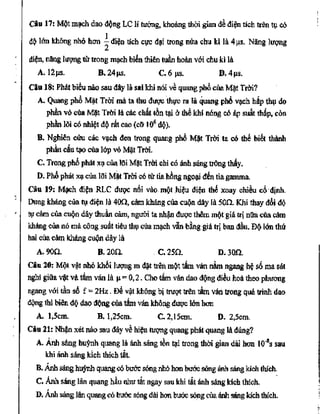 Cẩm nang ôn luyện thi đại học môn vật lý - Nguyễn Anh Vinh