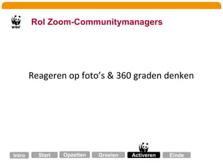 ActiverenOpzettenGroeienStartActiverenIntroEinde