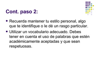 ¿Cómo escribir un ensayo?