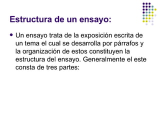 ¿Cómo escribir un ensayo?