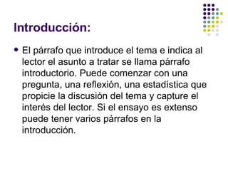 ¿Cómo escribir un ensayo?
