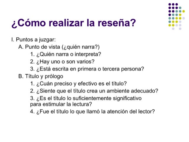 ¿Cómo preparar una reseña literaria?