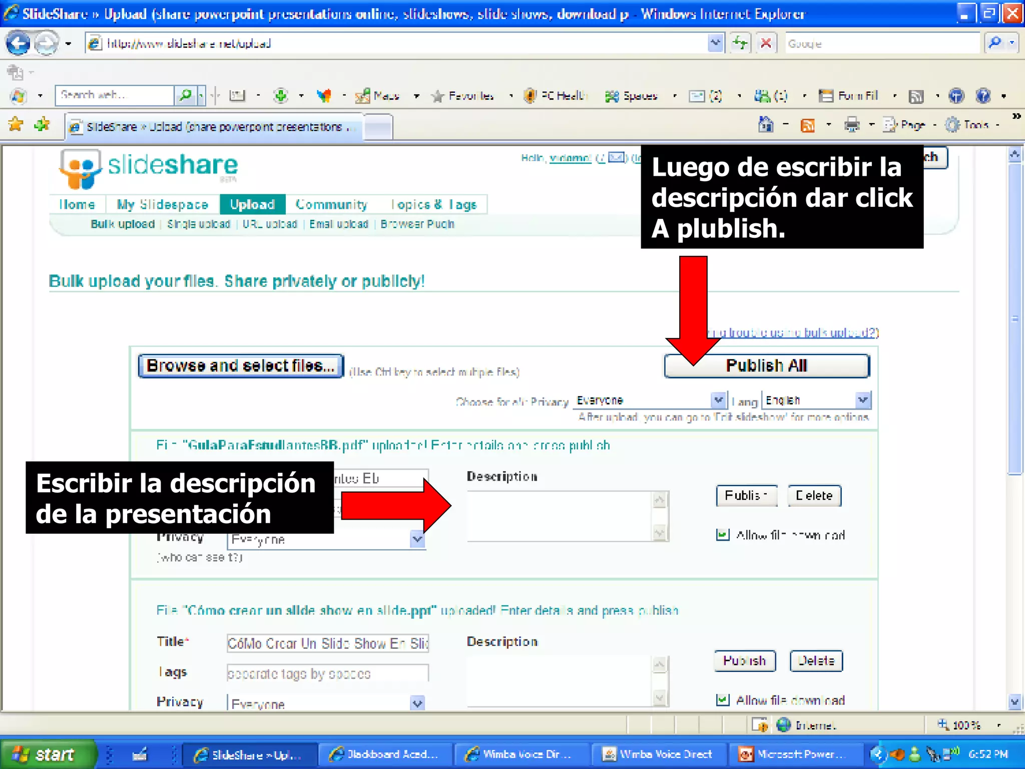 CóMo Subir Una PresentacióN De Powerpoint En