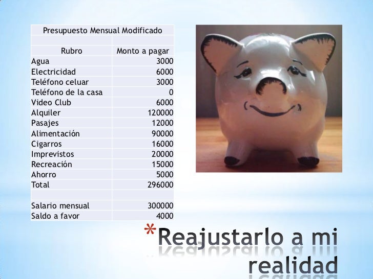 administrar dinero