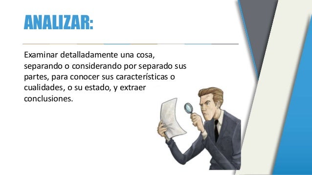 Resultado de imagen para analizar