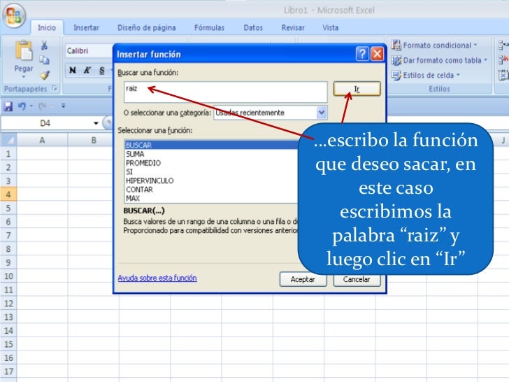 Como Poner Raiz Cubica En Excel