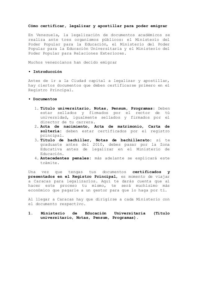 Cómo certificar, legalizar y apostillar para poder para 