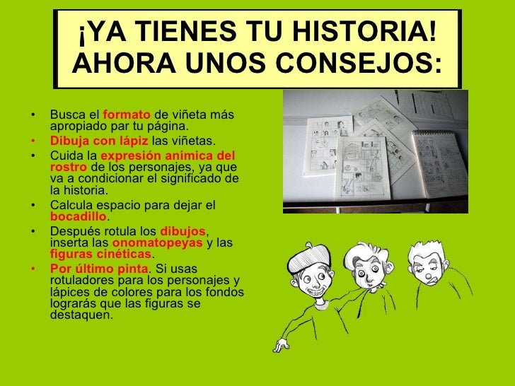 Cómo contar una historia en viñetas