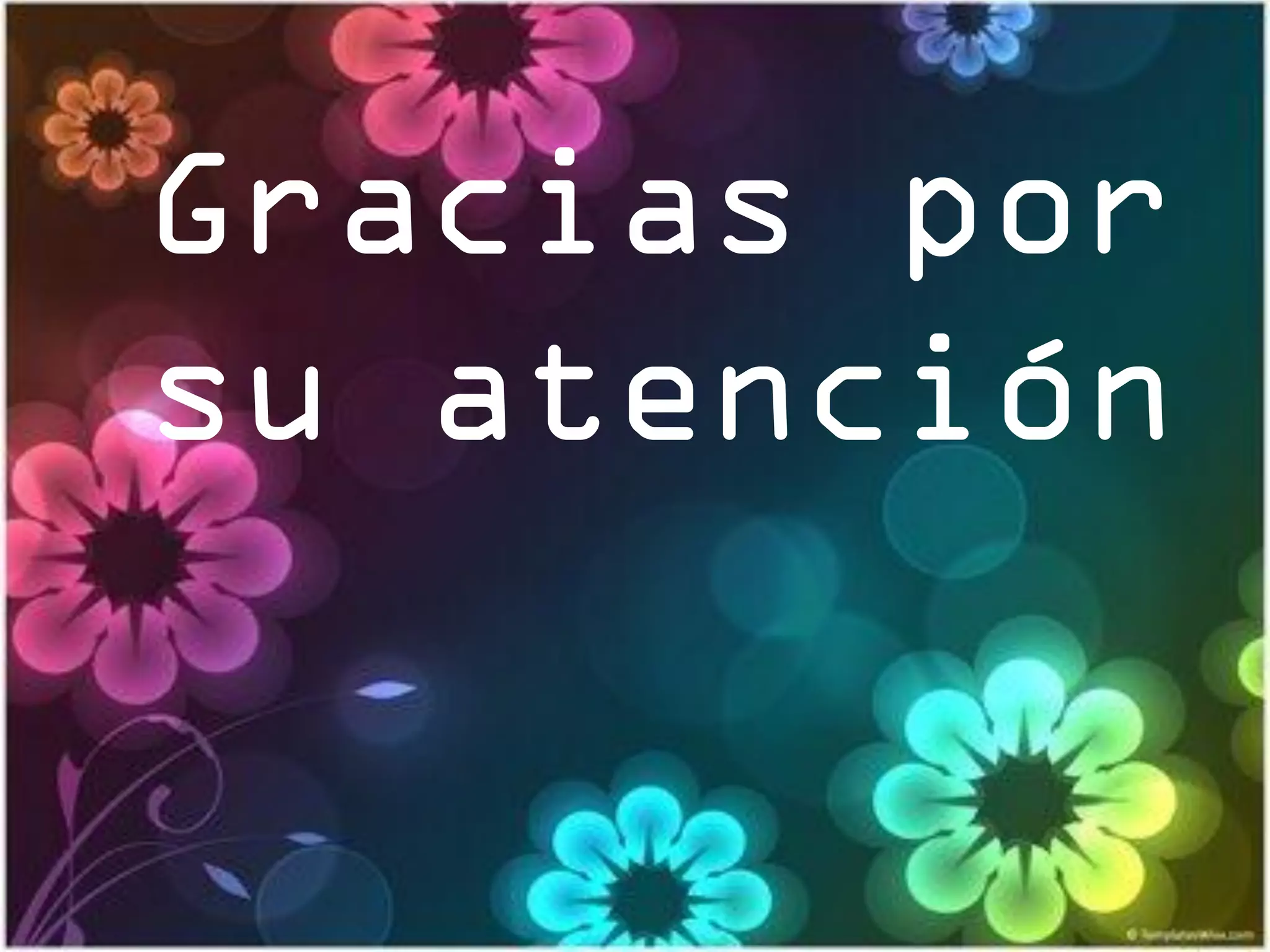 Gracias por
su atención