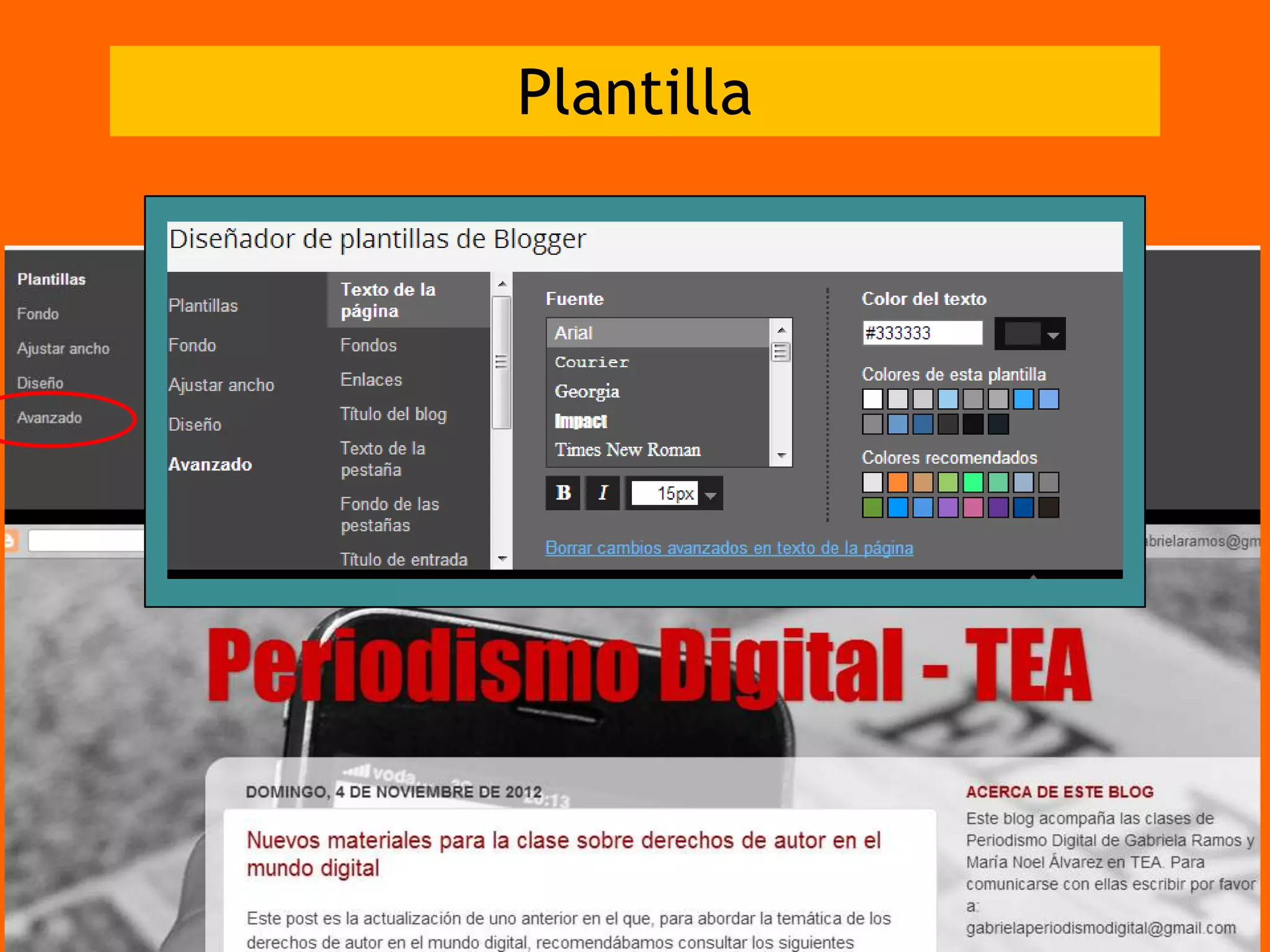 Plantilla
 