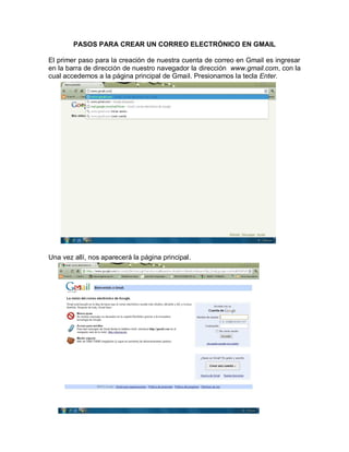 Cómo crear un correo electrónico | PDF