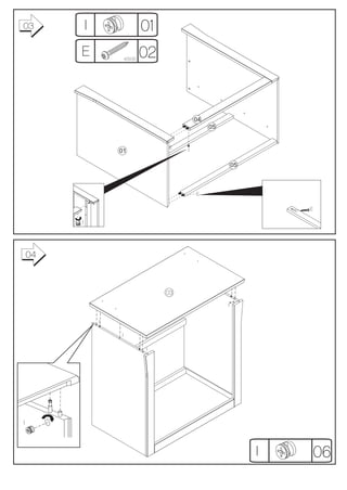 03           I                    01
         E               4,5X30
                                  02


                                                04
                                                     05


                                       E    I
                     01

                                                              05



                                                E

                                                                       E

         I




    04



                                       03

                                                          I


                 I

                     I

                                  I




    1




I



                                                                   I   06
 