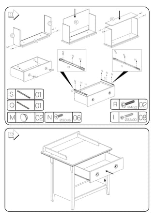 I
    11                                                                                                        I
                                                                                 19
                     17                             18

                              I
                                  I                              I
                                                                     I
    17
             16

I
    I
                                       N                                              N
                                                N                                             N
             R                                           N                                           N

         R                                 Q                                              S
                          M                                          N
                                                                             N
                                                                                 N
                 M
                                                                         S
                                                    N
                                                         N
                                                             N

                                                Q
    S        01
    Q        01                                                                       R           M4x22   02
    M            02 N                 Ø3,0x16   06                                   I        Ø3,5x30     08

    12
 