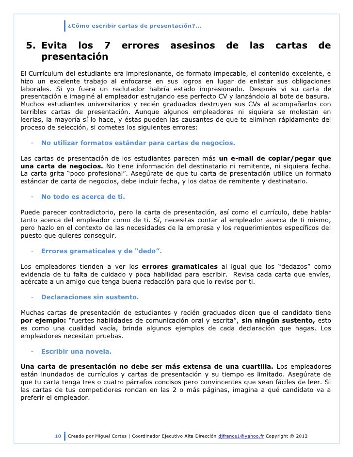 cartas de negocio