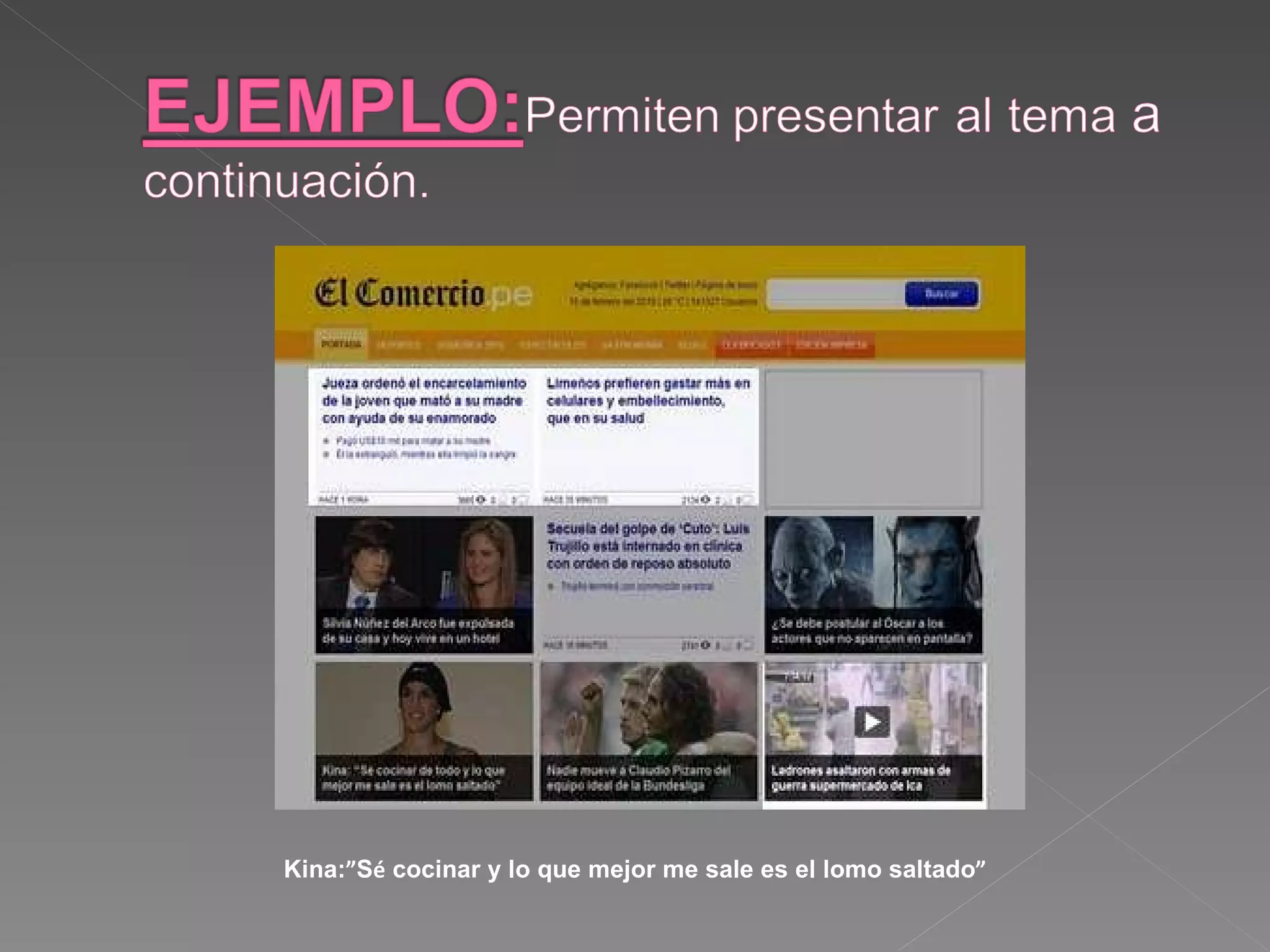 Cómo escribir en la web ppt