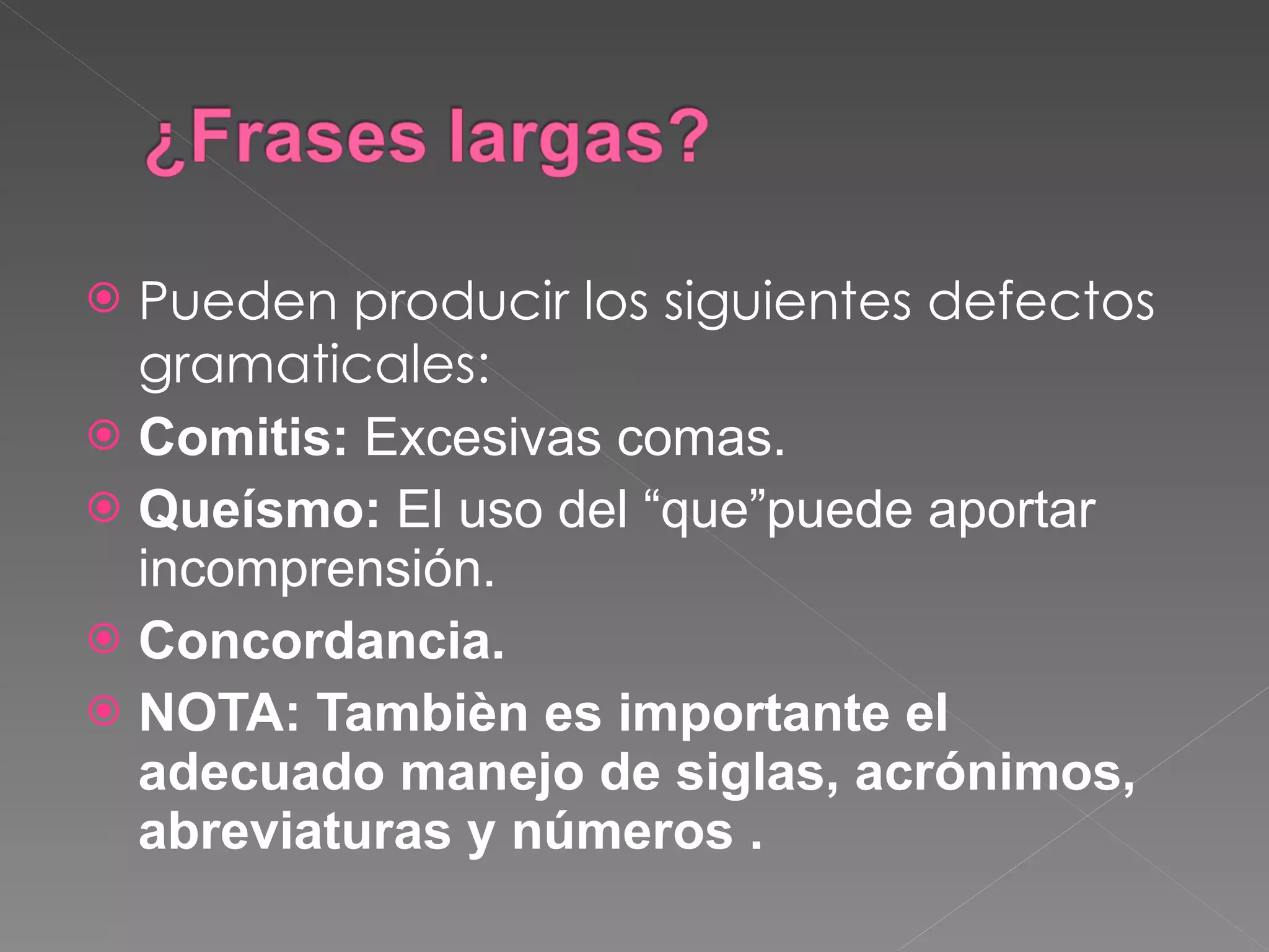 Cómo escribir en la web ppt